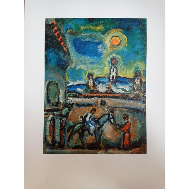 Georges Rouault, The Run to Egypt, Lithograph, 1988 For Sale - Image 4 of 4