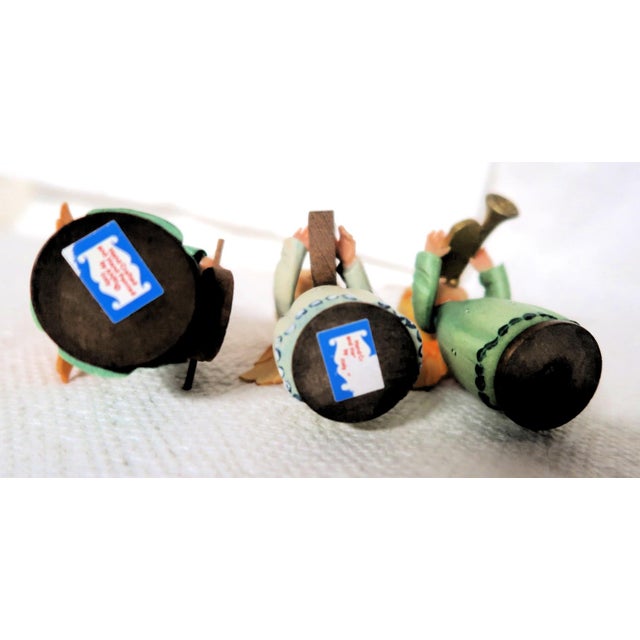 Anri - Hand-Crafted Hand-Painted Angels Playing Music for the Holidays! For Sale - Image 15 of 15