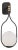 Windsor Smith for Visual Comfort Signature Jodo 19" Single Sconce in Bronze and Brass with White Glass For Sale