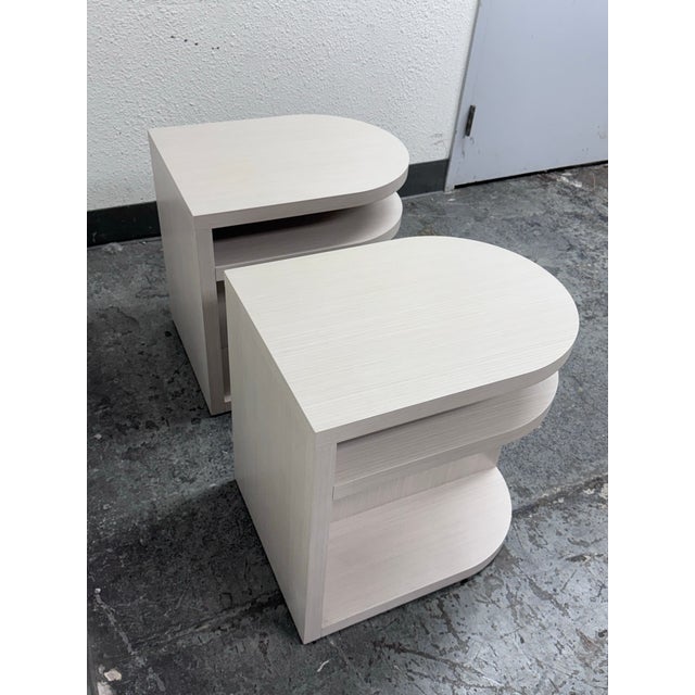 Bernhardt Bernhardt Stratum Side Tables + Shelves, Pair For Sale - Image 4 of 12