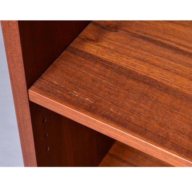 Mid-Century Modern Danish Teak Bookcase by Lyby Mobler For Sale - Image 12 of 13