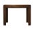 Wood Altavista Lane Solid Walnut Rustic Americana 30x22" Accent End Table W. Glass Top For Sale - Image 7 of 8