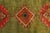 Vintage Moroccan Beni Mguild Berber Green and Orange Rug 1960s For Sale - Image 4 of 12