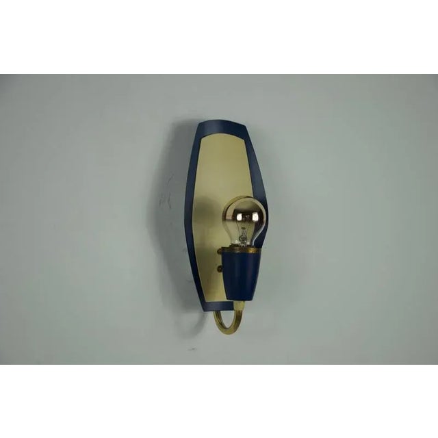 Mid-Century Brass Wall Lamps, Italy, 1960s, Set of 2 For Sale - Image 10 of 17