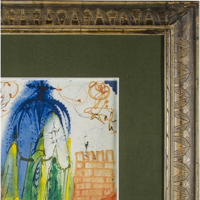 Salvador Dalí­, Abstract Composition, 1975, Silkscreen, Framed For Sale - Image 4 of 9
