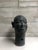 African Bronze Head Sculpture For Sale - Image 6 of 12