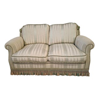 Vintage San Leucio Silk Sofas, 1980s, Set of 2 For Sale