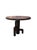 Wood Teak Wood Table, Stunning Wood Textures Burnt Black Finish, Modern Organic For Sale - Image 7 of 7