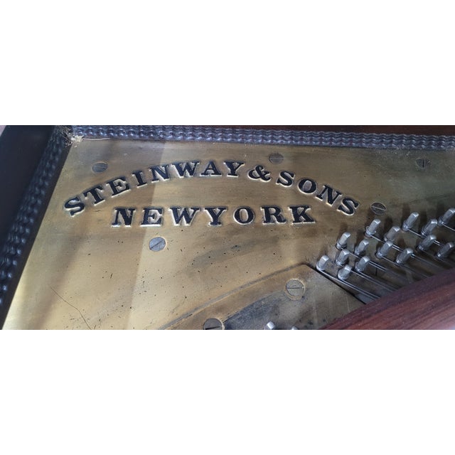 Circa 1860 Solid Rosewood Large Square Piano For Sale - Image 10 of 17
