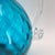 2010s Mid-Century Modern Blenko Seabreeze Diamond Optic Pitcher With Clear Handle (Large, 2014/2015 Catalogue #1010d) Rough Pontil For Sale - Image 5 of 18