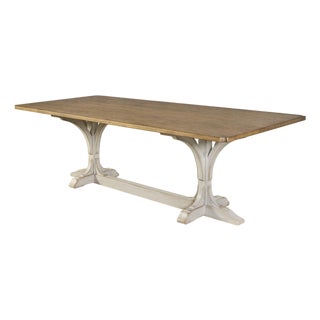 Tara Shaw for Century Furniture Lucca I 96 Dining Table - Wood Top For Sale