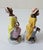 1980s Chelsea House Porcelain Monkey Band Singer Figurines, Pair, Meissen Style Rococo Musicians For Sale In West Palm - Image 6 of 14