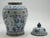 Blue 1980s Maitland Smith Blue & White Chinese Style Porcelain Jar For Sale - Image 8 of 12