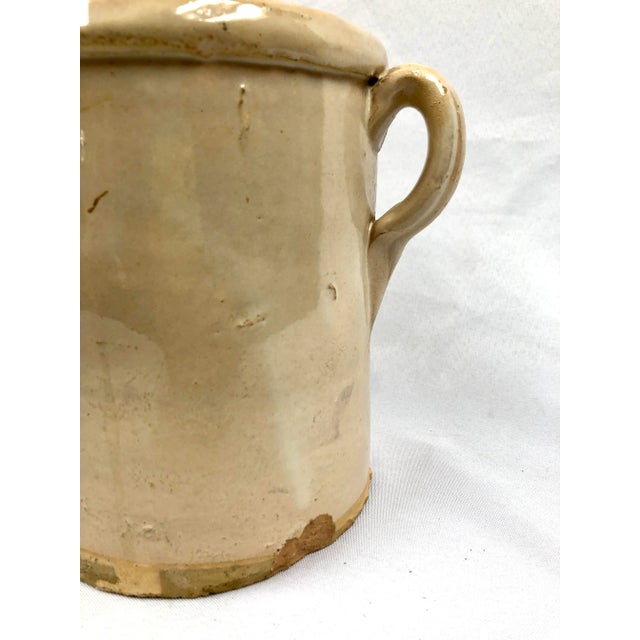 Ceramic Antique Italian Confit Pot For Sale - Image 7 of 13