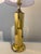 1970s Clover Lamp Company Faceted Brass Column Table Lamp For Sale In Los Angeles - Image 6 of 10
