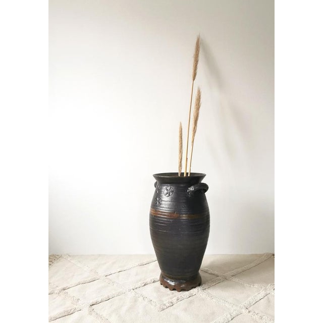 American Large Stoneware Pot Langerweher Ceramics, Germany, 1870s For Sale - Image 3 of 11