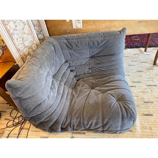 Design Plus Gallery presents the Alcantara Chic Togo Corner Seat by Michel Ducaroy for Ligne Roset. This is a Ligne Roset...