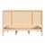 Wood Cora King Burl Panel Bed, Light Burl For Sale - Image 7 of 9