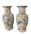 Pair of Hand-Painted Dutch Floral Vases For Sale - Image 4 of 10