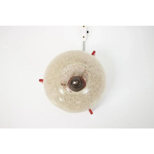 Brown Mid-Century Table Lamp from Pokrok Žilina, 1960s For Sale - Image 8 of 12