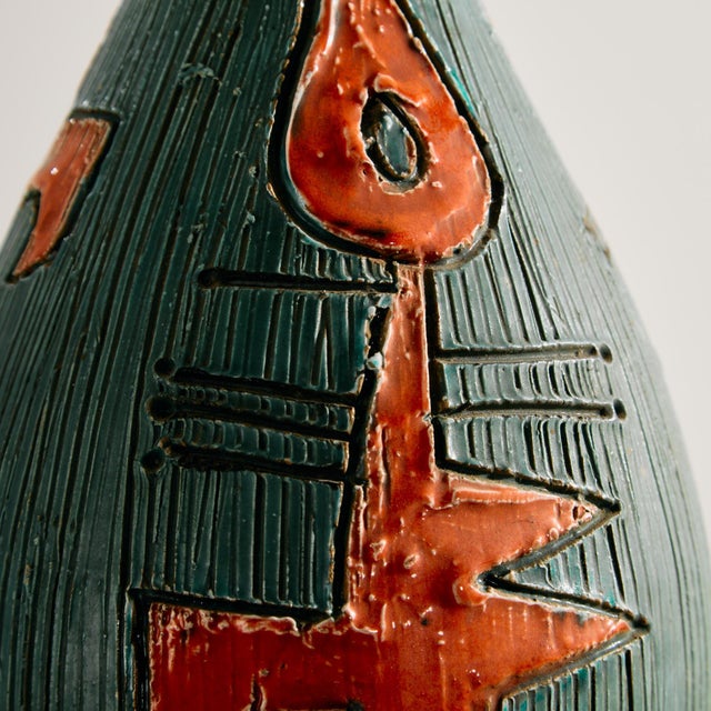 Metal Ceramic Table Lamp by Jiří Georges & Paul Pannier, 1970s For Sale - Image 7 of 13