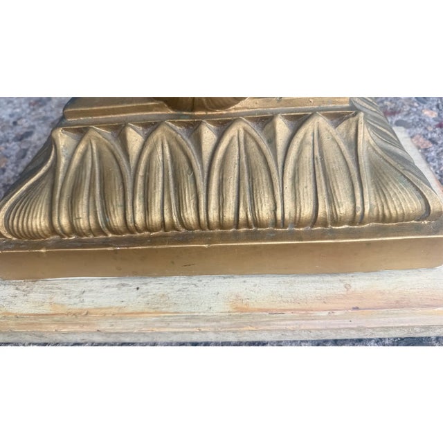 Vintage Hollywood Regency Gilt Scallop Shell Pine & Plaster Console Table For Sale - Image 9 of 11