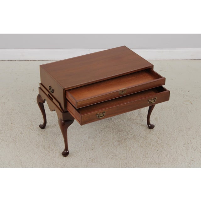 Biggs 2 Piece Silver Chest Coffee Table For Sale - Image 4 of 18