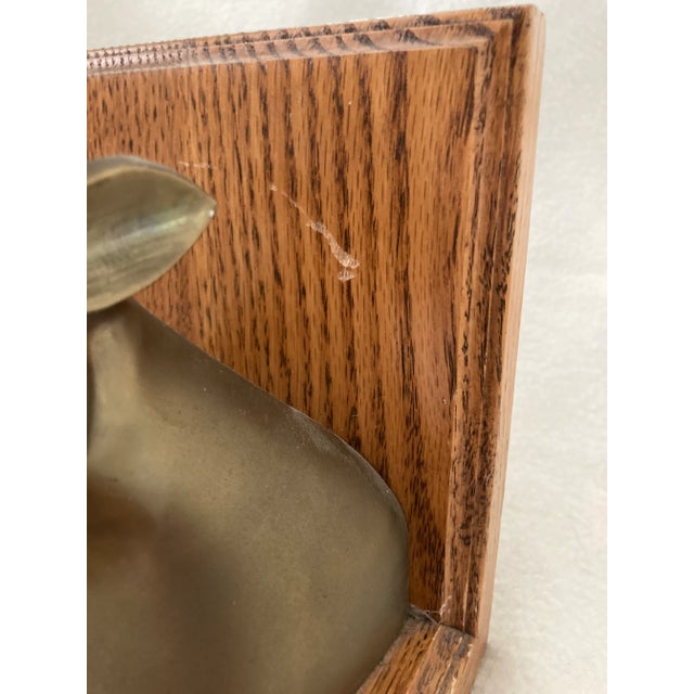 1970s Hollywood Regency Gazelle Dolbi-Cashier Style Brass Bookends- a Pair For Sale In West Palm - Image 6 of 8