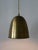 Mid-Century Modern Mid-Century Modern Brass Pendant Lamp, Germany, 1950s For Sale - Image 3 of 18