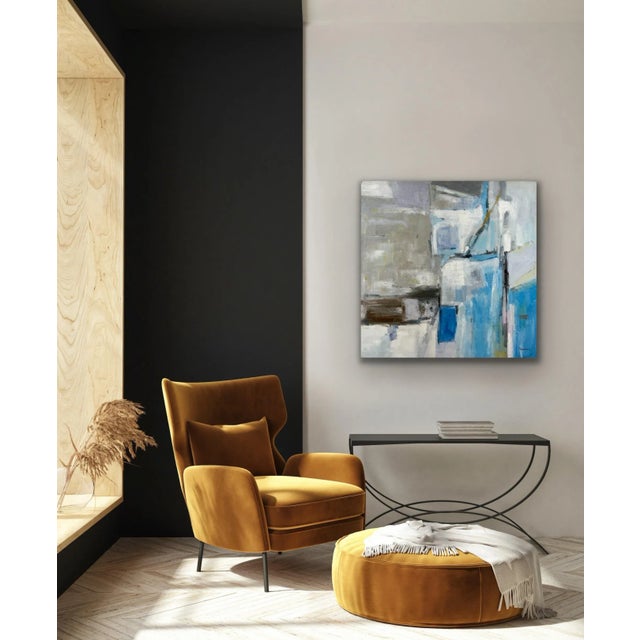 Contemporary Abstract Original Oil Painting For Sale - Image 4 of 12