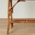Ornamental & Decorative Materials Vintage British Colonial Style Faux Burnt Bamboo and Grasscloth Pagoda Desk For Sale - Image 7 of 16