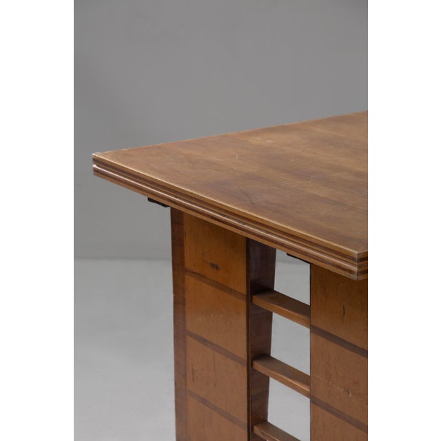 Art Deco Italian Dining Table attributed to Gio Ponti, Padova, 1940s For Sale - Image 13 of 16