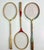 Mid-Century Modern Mid-Century Boho Chic Vintage Badminton Rackets - Set of 3. For Sale - Image 3 of 9