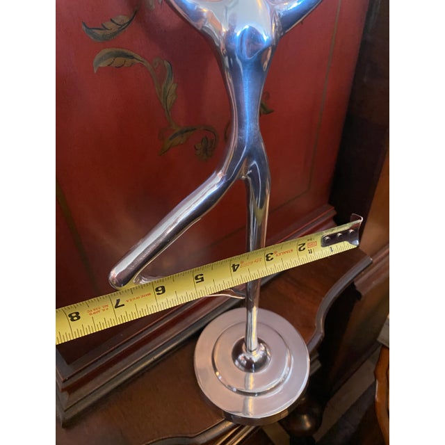 1980s Ballerina Figure Sculpture For Sale - Image 4 of 6