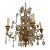 Early 20th Century Italian 4-Light Chandelier For Sale