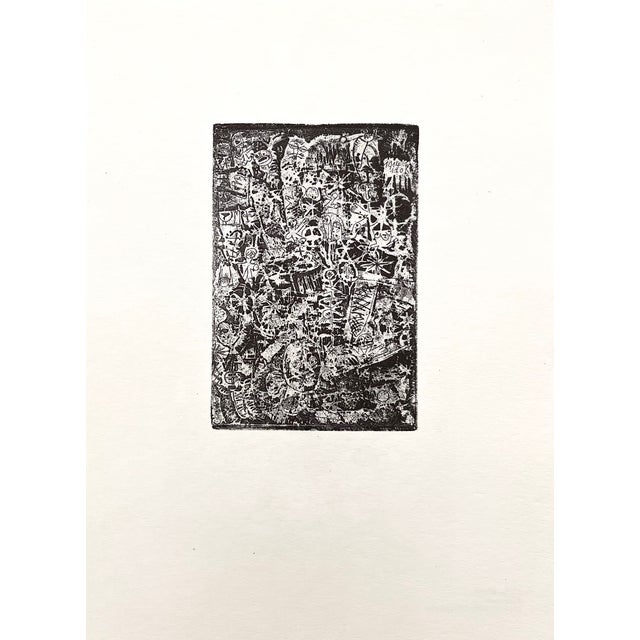 Artist: Paul Klee Country: Switzerland / Germany Title: Little World -1914 Medium: Engraving – 14 printed: 1947 by Meriden...