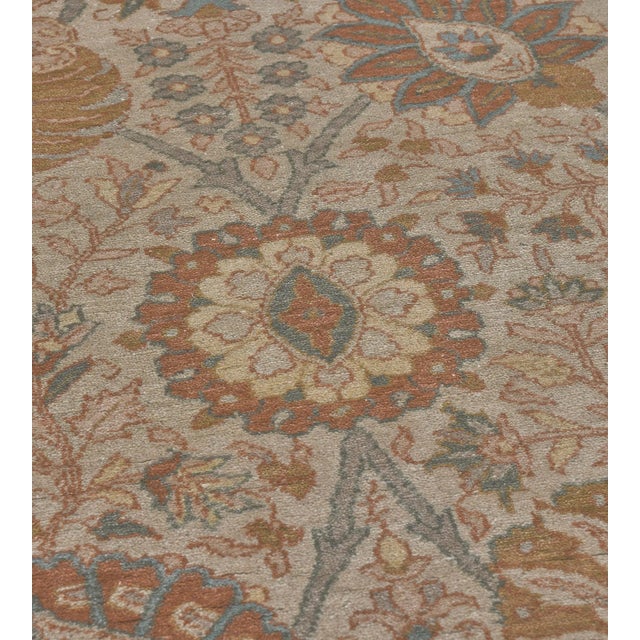 Extremely high quality Tabriz made in Egypt. This masterpiece features master detailed workmanship and a beautiful...