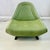Vintage Home is pleased to present this Luigi Tiengo attributed Gondola Lounge Chair newly upholstered in Scalamandre...