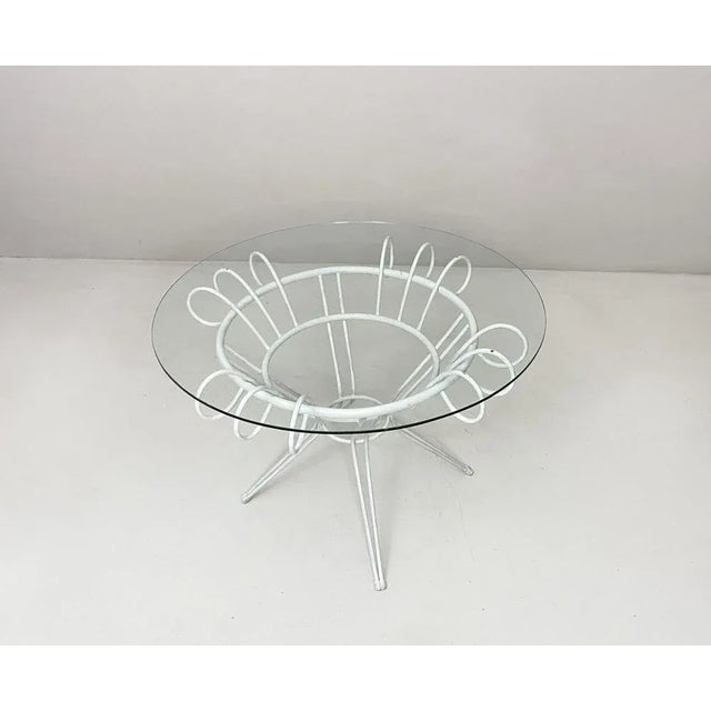 Mid-Century Modern Vintage Garden Table, 1950s For Sale - Image 3 of 5
