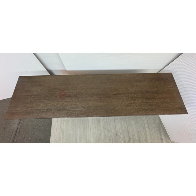 Wood Christian Liaigre for Holly Hunt Galion Console Table, 20th Century For Sale - Image 7 of 12