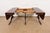 Drexel Regency Carved Mahogany Drop-Leaf Triple Pedestal Extension Dining Table, Newly Refinished For Sale - Image 10 of 17