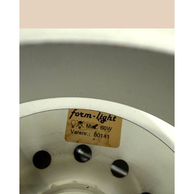 Metal Model 80141 Pendant Lamp by Form-Light, 1980s For Sale - Image 7 of 8