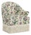Josephine Fringe Chair in Lilac Tree of Life Floral For Sale