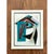 Vintage Original Abstract Oil Painting on Canvas For Sale - Image 4 of 12