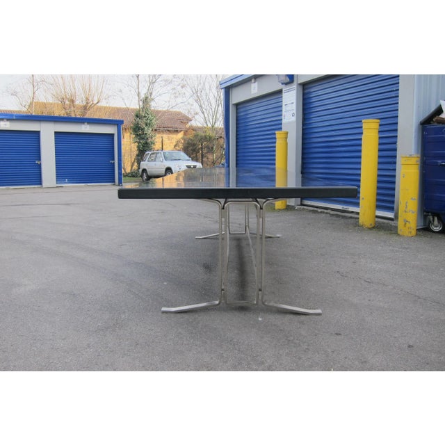 Italian Extra Large Dining Table by Gianni Moscatelli for Formanova, 1960s For Sale - Image 6 of 10