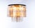 Metal Amber Venini Tronchi Murano Glass & Brass Flush Mount Ceiling Light by J. T. Kalmar For Sale - Image 7 of 11