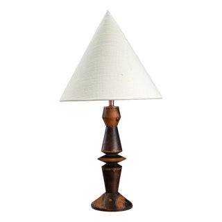 Amsterdam School Table Lamp by H. Steinplatz, 1920s For Sale