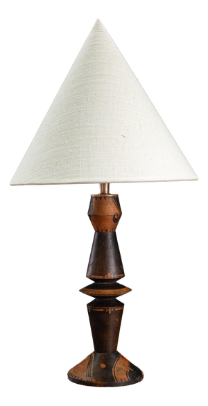 Amsterdam School Table Lamp by H. Steinplatz, 1920s
