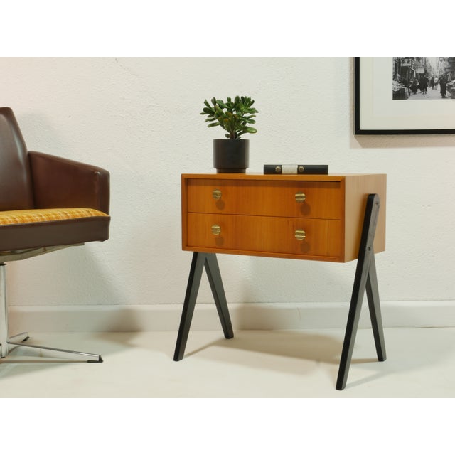 Wood Mid-Century Modern Hallway Cabinet, 1960s For Sale - Image 7 of 13