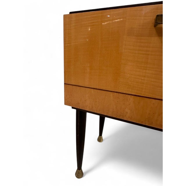 Mid-Century Nightstands and Sideboard, 1956, Set of 3 For Sale - Image 13 of 17
